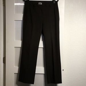 Halogen dark brown tailor fit slacks